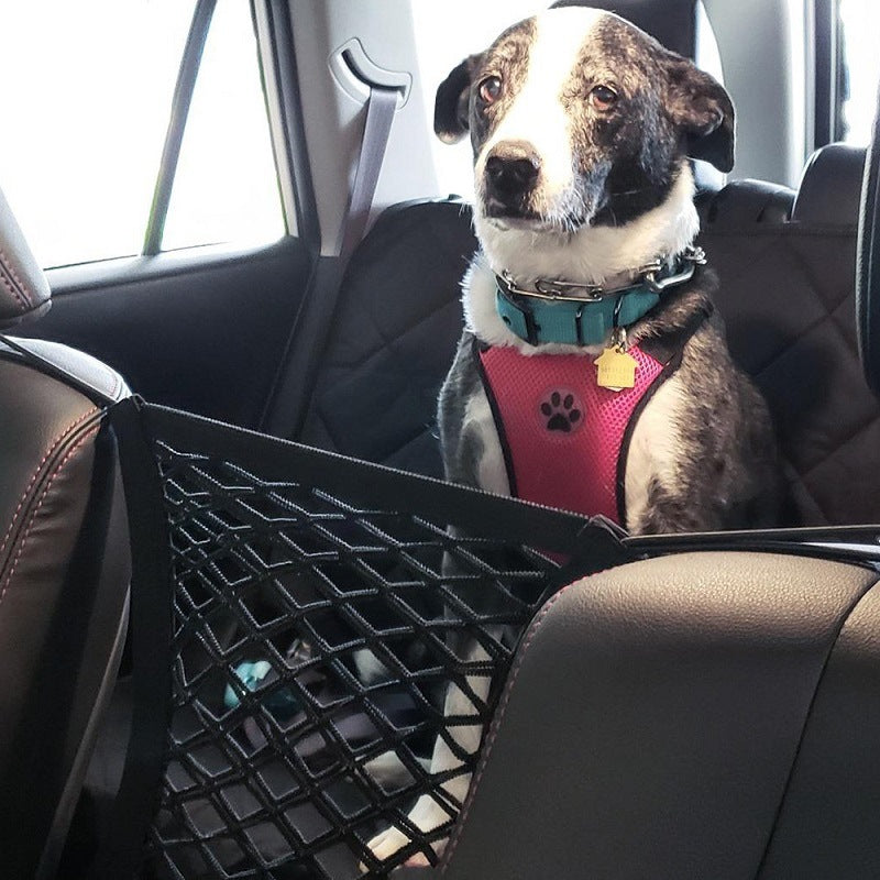 Back Seat Pet Barrier Net 4
