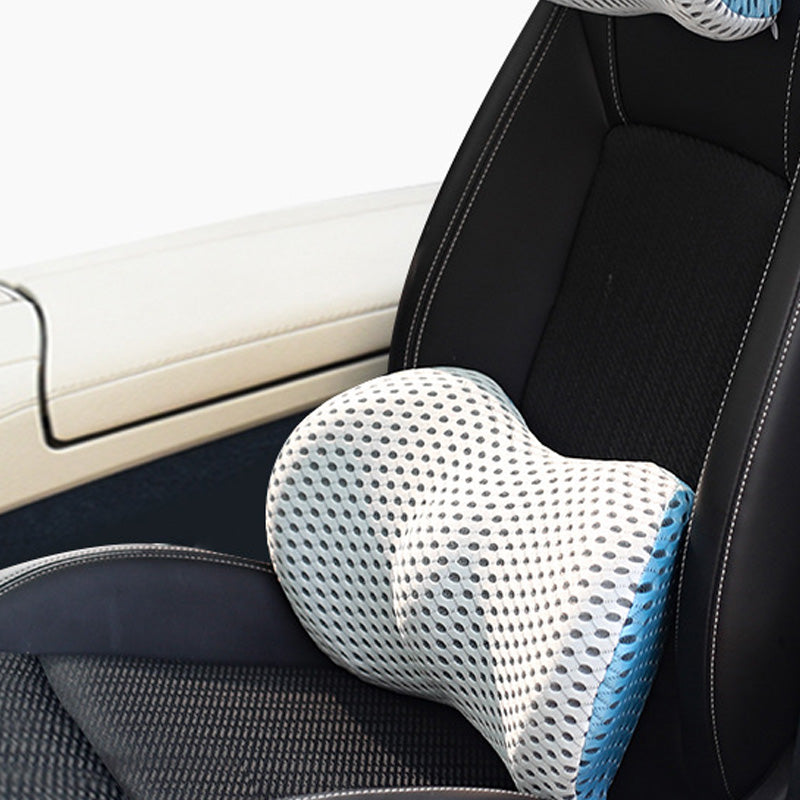 Memory Foam Headrest and Lumbar Support Set (Ships from US) 7