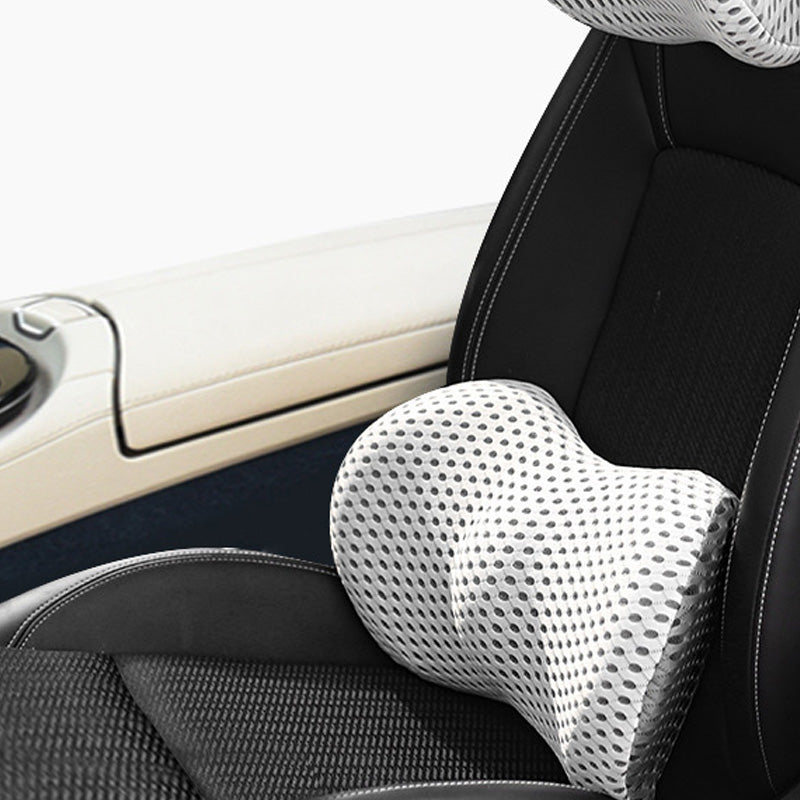 Memory Foam Headrest and Lumbar Support Set (Ships from US) 8
