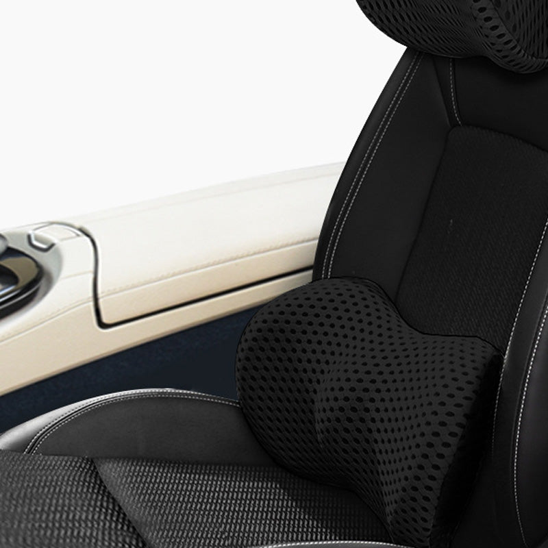 Memory Foam Headrest and Lumbar Support Set (Ships from US) 6