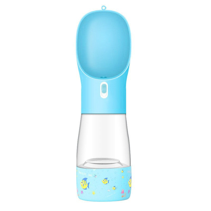 Portable Dog Water Bottle with Fold-Out Bowl 4