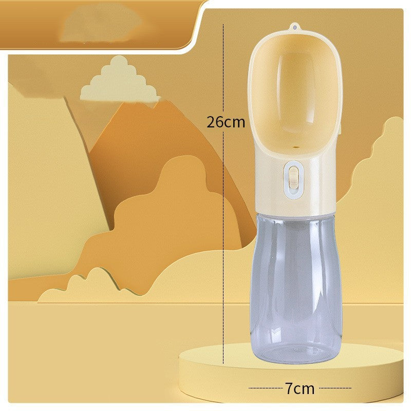 Portable Dog Water Bottle with Fold-Out Bowl 3