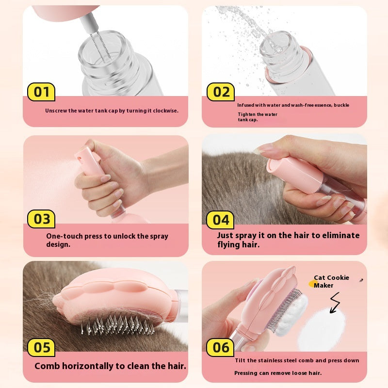 2-in-1 Mist Grooming Brush 3