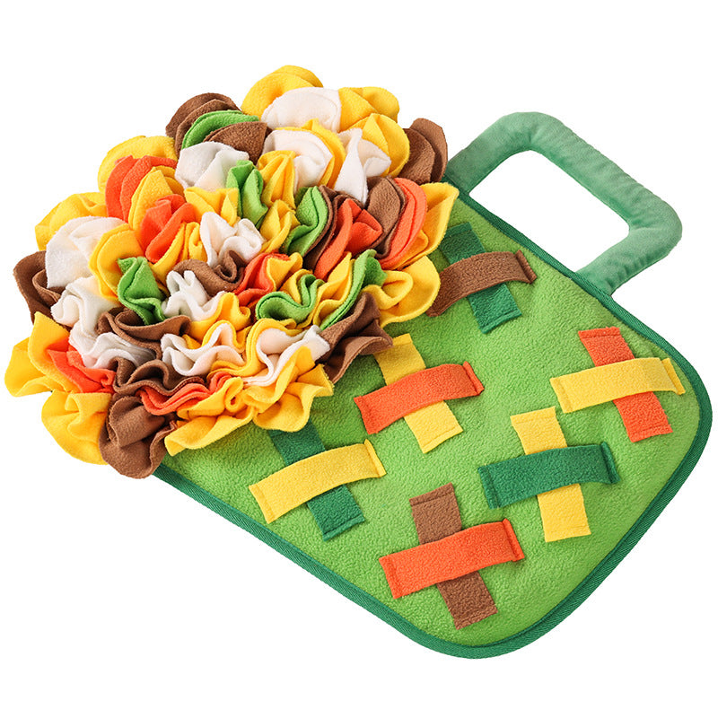 Snuffle Mat – Fleece Foraging Toy 3