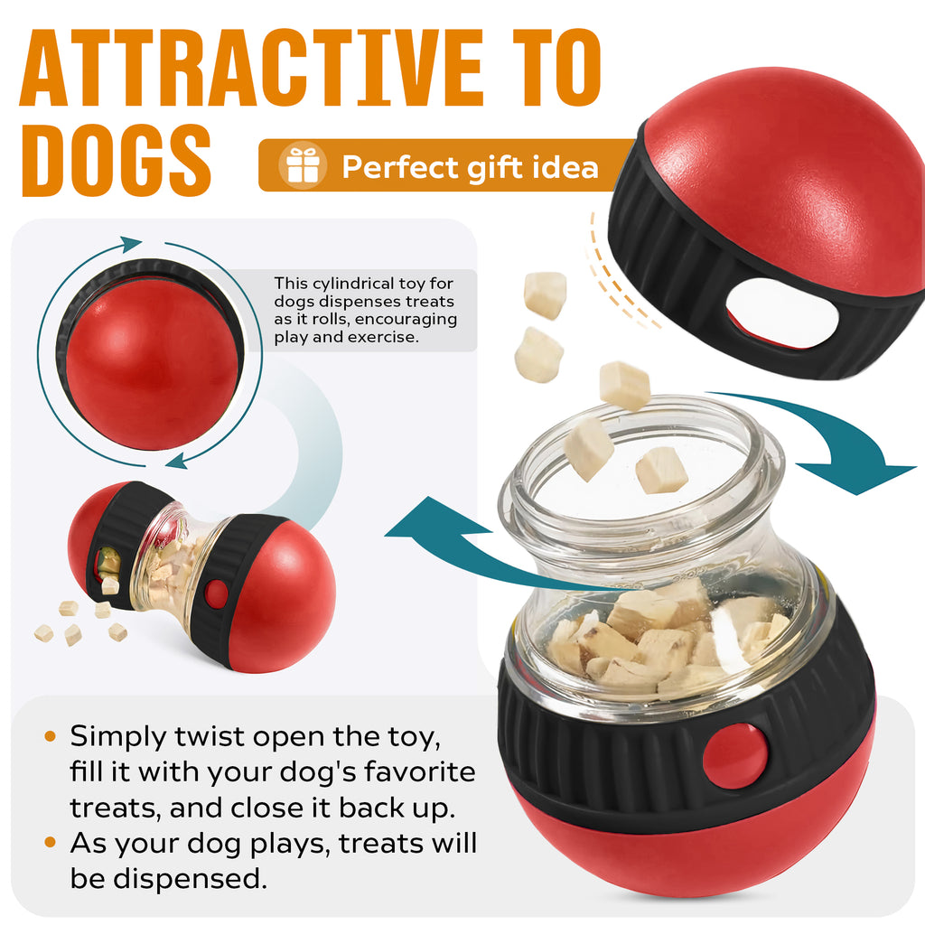 Adjustable Treat-Dispensing Puzzle Ball (Ships from US) 7