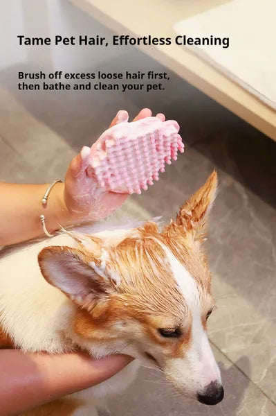 Rubber Bath and Massage Brush (Ships from US) 8