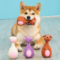 Latex Squeaky Chew Toys – 4 Pack (Ships from US)