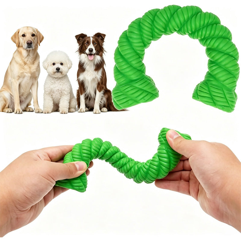 Rubber Horseshoe Chew Toy – Tough Chewers 4