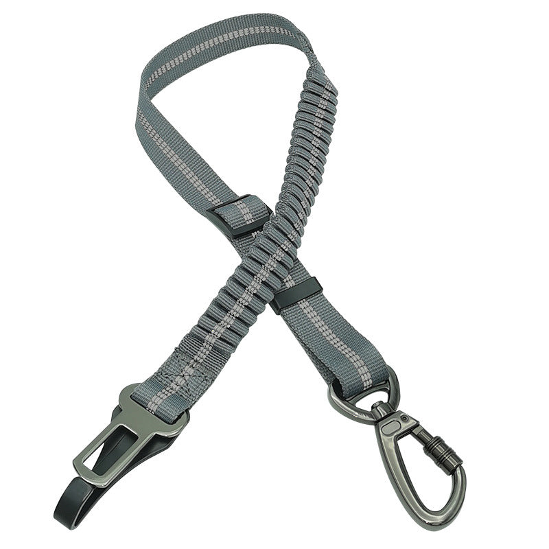 Reflective Bungee Dog Seat Belt 2