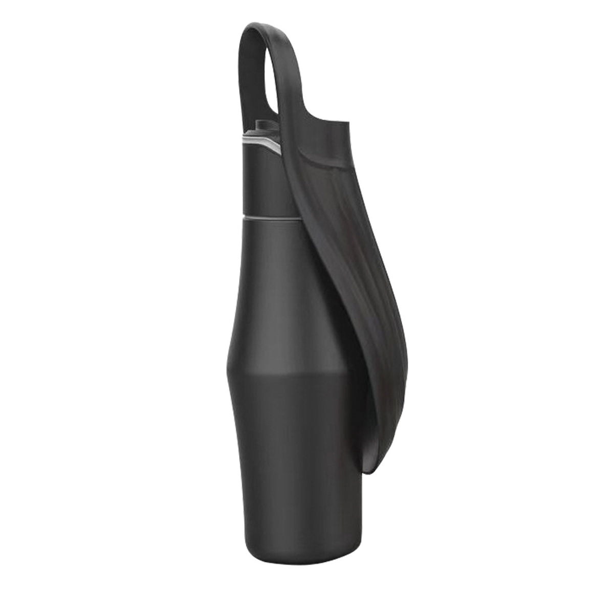 Stainless Steel Dog Travel Bottle with Silicone Bowl 8
