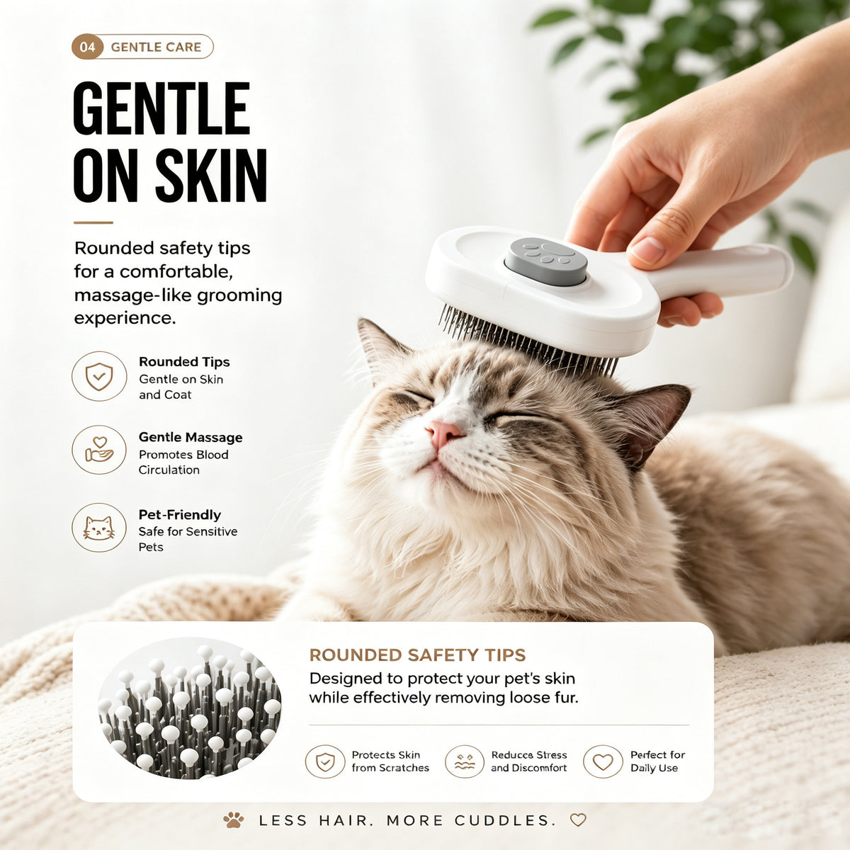 Pro Self-Cleaning Slicker Brush (Ships from US) 2
