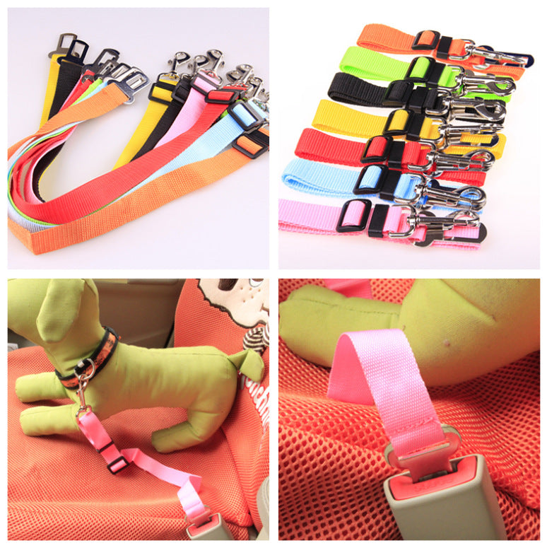 Dog Car Seat Belt Tether – Adjustable 5