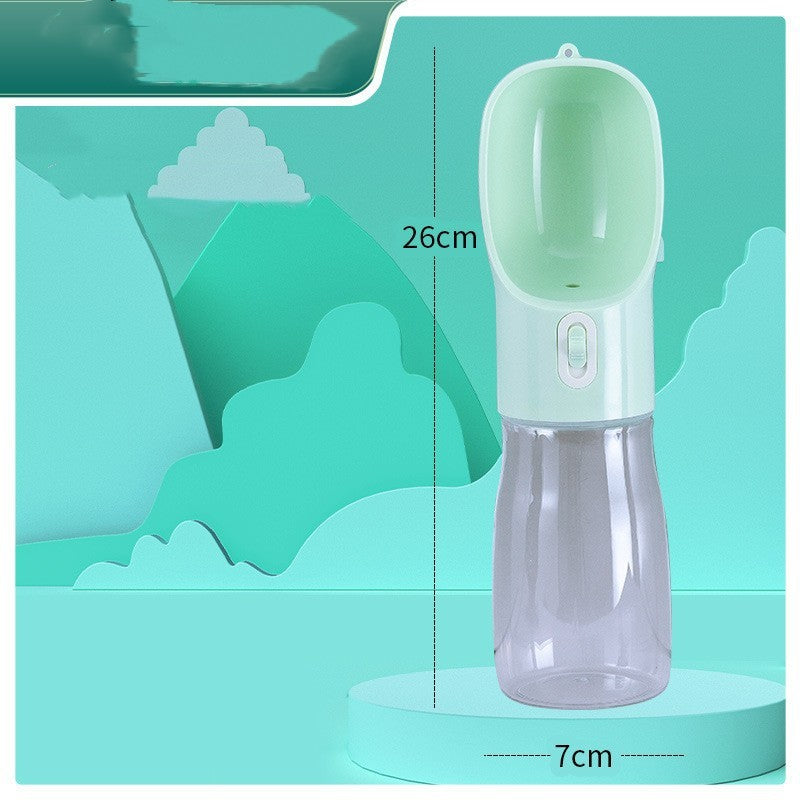 Portable Dog Water Bottle with Fold-Out Bowl 6