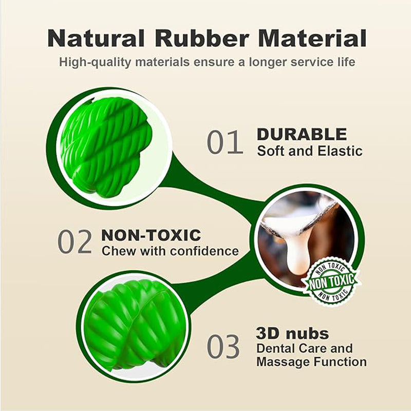 Rubber Horseshoe Chew Toy – Tough Chewers 6