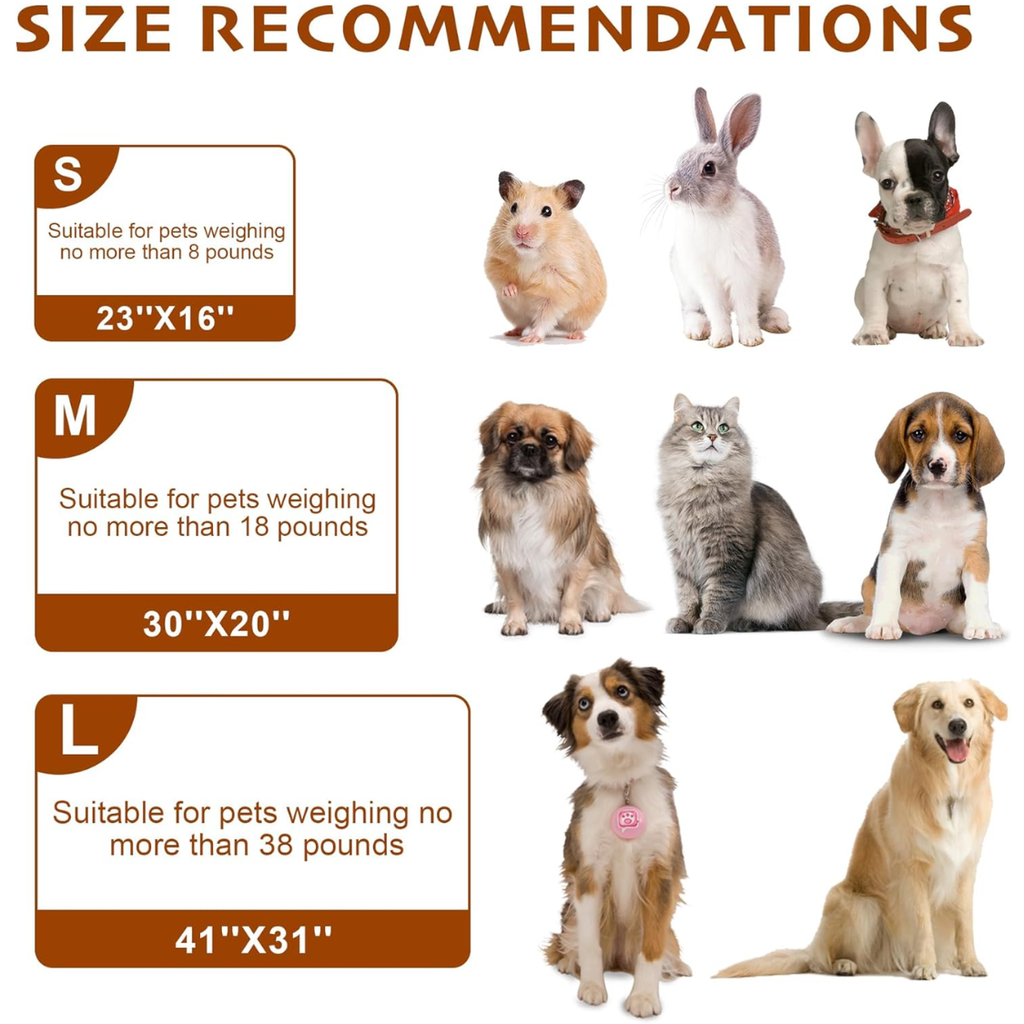 Fleece Pet Blankets – 3 Pack (Ships from US)