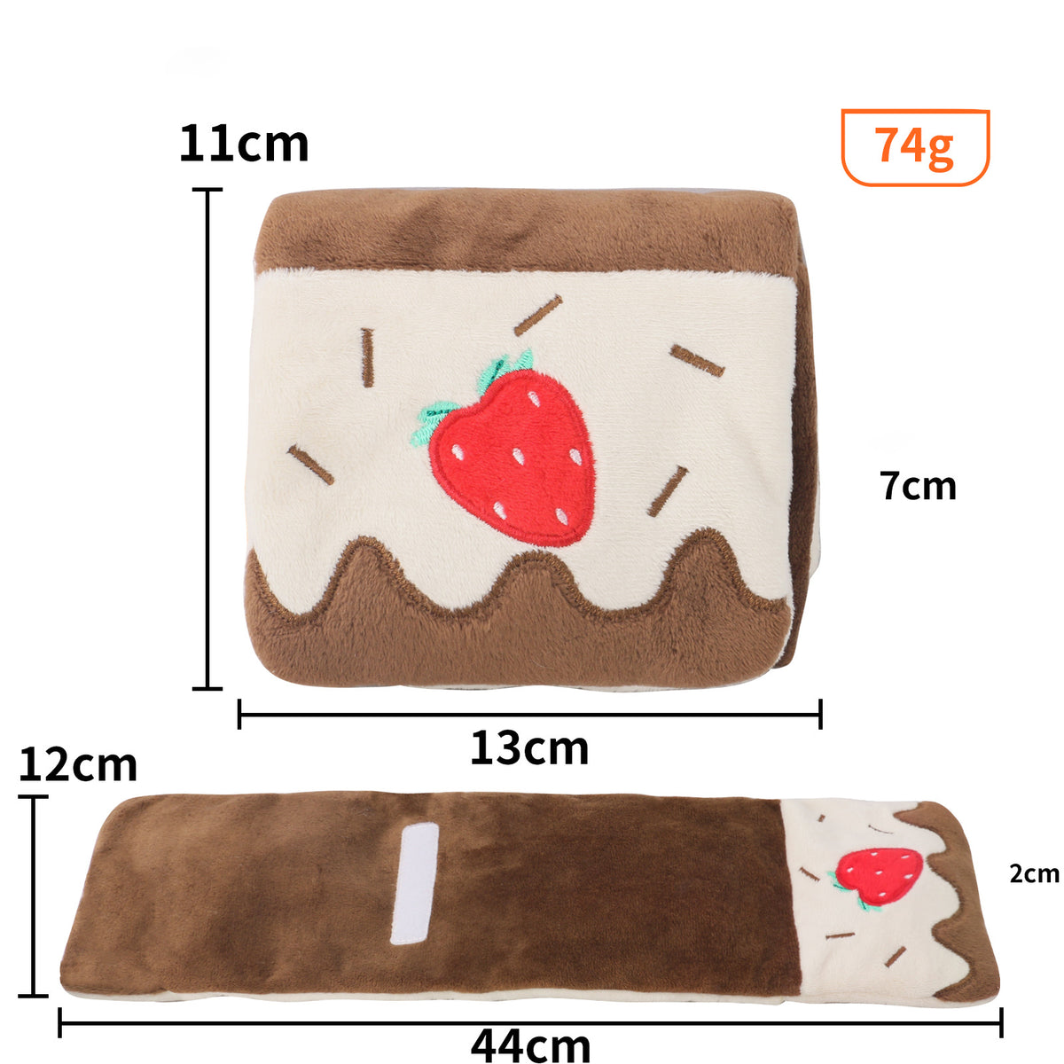 Plush Snuffle Mat with Crinkle Sound 4