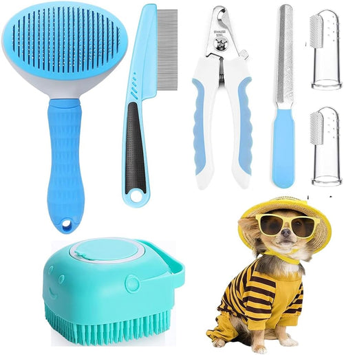 7-Piece Pet Grooming Kit (Ships from US)