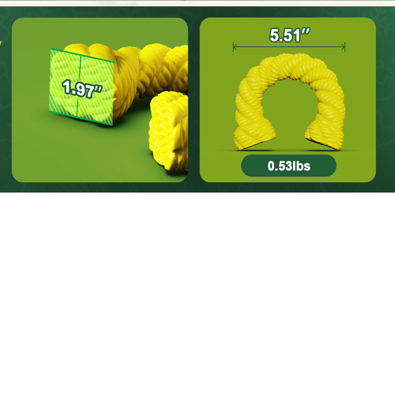 Rubber Horseshoe Chew Toy – Tough Chewers 5