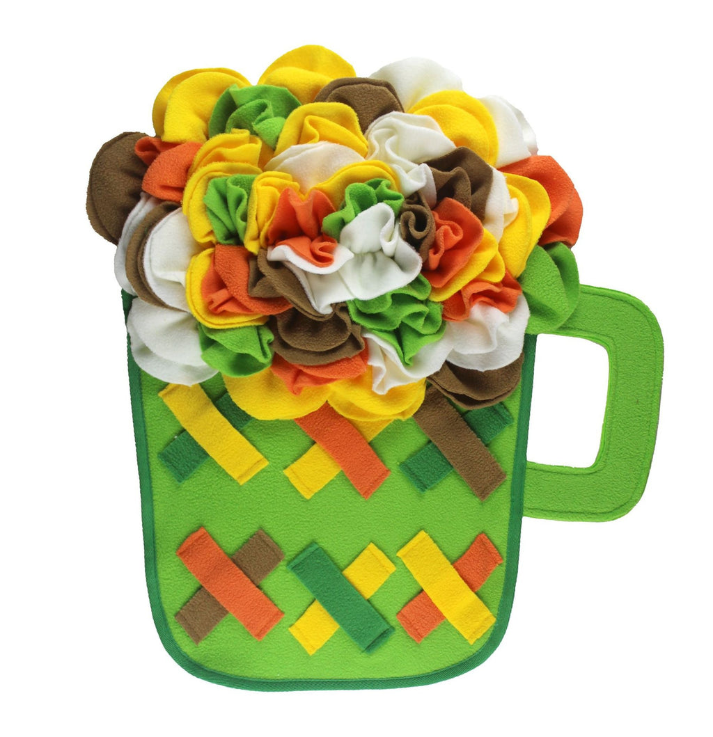 Snuffle Mat – Fleece Foraging Toy 2