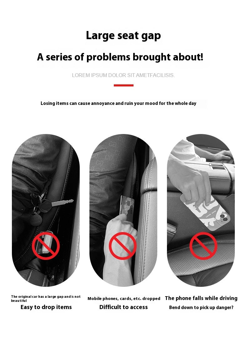 Seat Gap Organizer – Leather 4