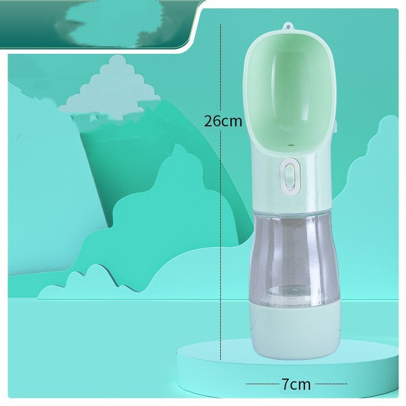 Portable Dog Water Bottle with Fold-Out Bowl 2