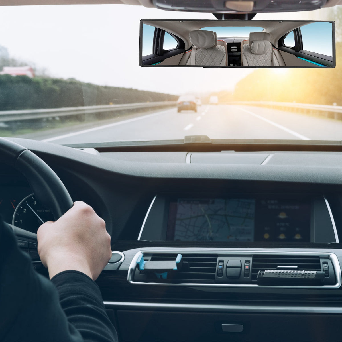 Panoramic Clip-On Rearview Mirror – 11.4 in 3