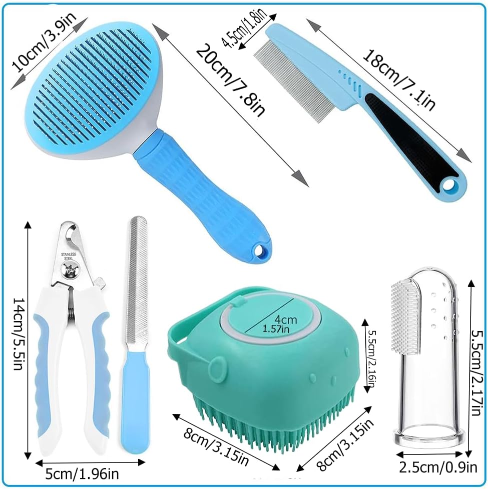 7-Piece Pet Grooming Kit (Ships from US) 5