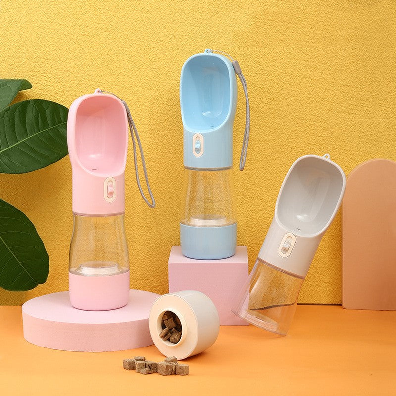 Portable Dog Water Bottle with Fold-Out Bowl 7